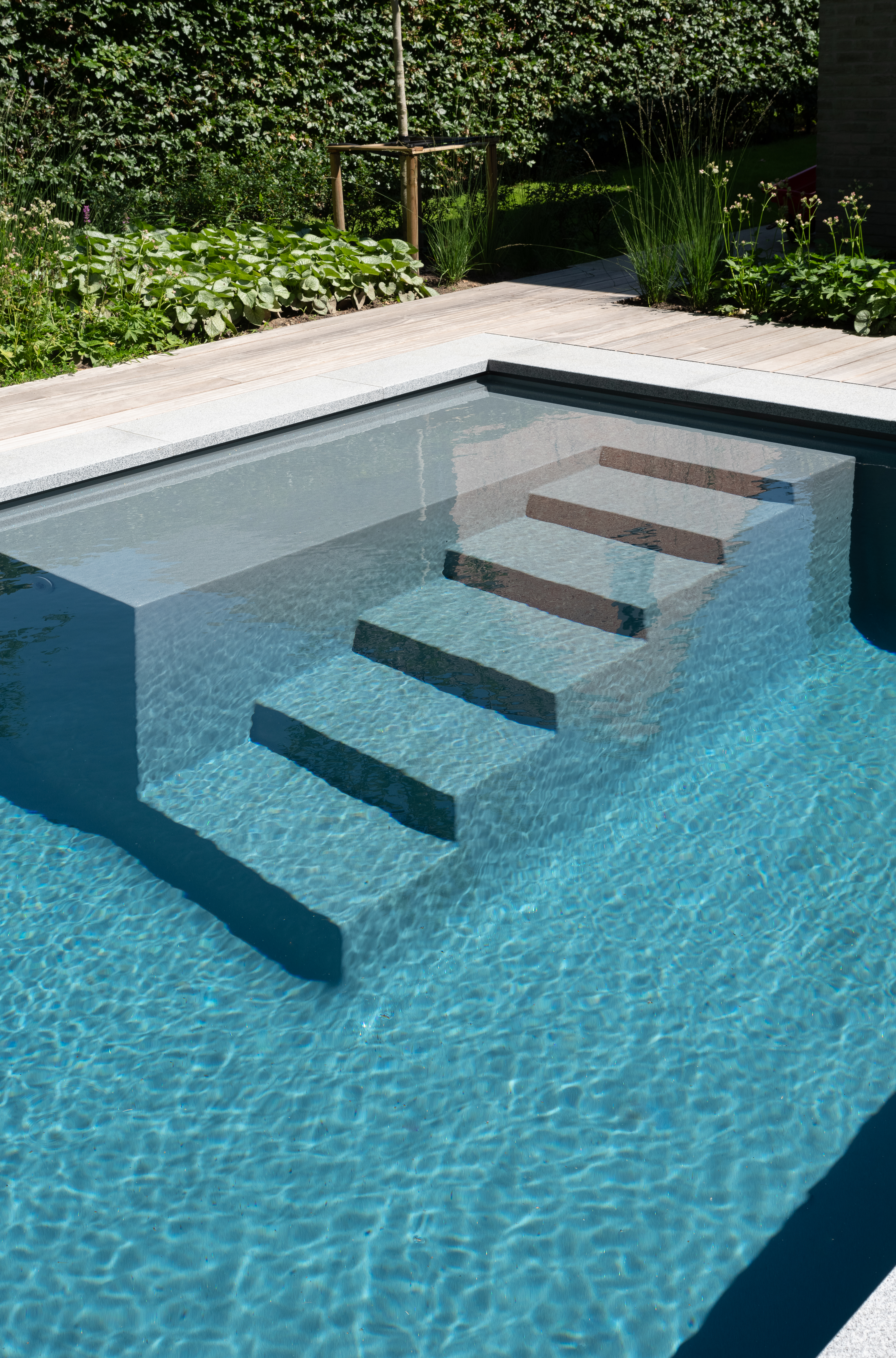 FotoModern zwembad met sportieve uitstraling